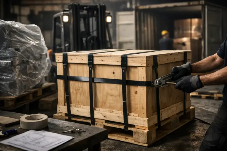 Exportverpackung für Übersee vorbereiten