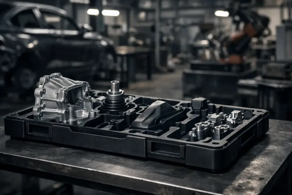 Beispiel Werkstückträger für Automotive