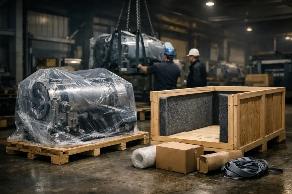 Die Zukunft der Exportverpackung im Maschinenbau