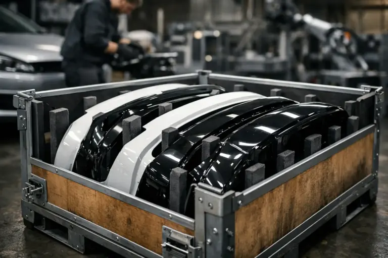 Referenz Stoßstangen-Box: Nacharbeit reduzieren
