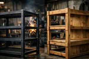Metallgestell oder Holzverschlag richtig wählen