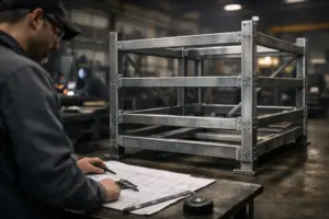 Planung von Schwerlastgestellen im Betrieb