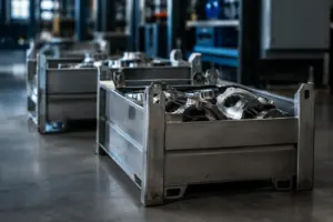 Kreislauffähige Ladungsträger im Maschinenbau