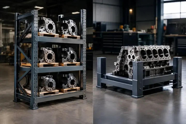 Schwerlastgestelle oder Werkstückträger wählen?